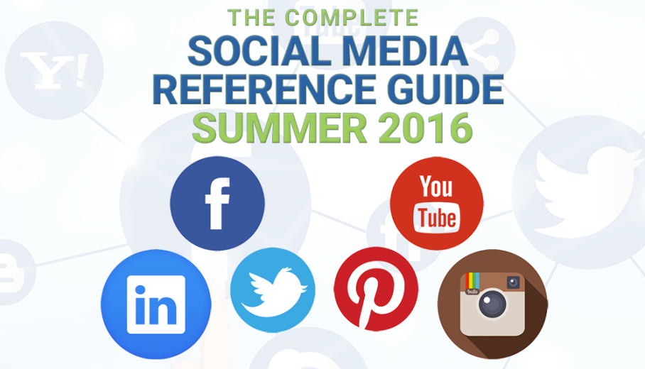 Social Media Reference Guide For 2016